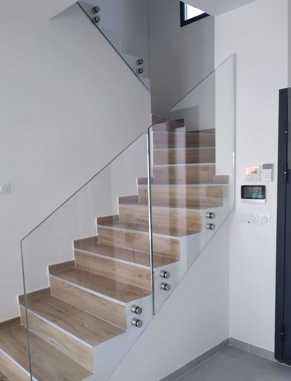Baranda escalera interior